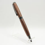 EA-EE Elegant American Walnut Twist Pen With Gun Metal Trim