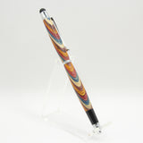 TS-CD Tablet Stylus Pen Multi-Colored Laminate With Chrome Trim