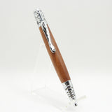D-AAE Dog Lover Sapele Twist Pen With Chrome Trim