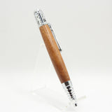 D-AAE Dog Lover Sapele Twist Pen With Chrome Trim