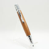 D-AAF Dog Lover Sapele Twist Pen With Chrome Trim