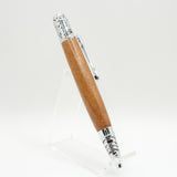 D-AAF Dog Lover Sapele Twist Pen With Chrome Trim