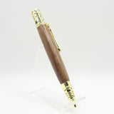D-AAH Dog Lover Walnut Twist Pen With Gold Trim