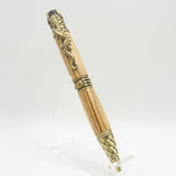 DRG-I Dragon Beli Twist Pen With Antique Brass Trim