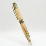DRG-I Dragon Beli Twist Pen With Antique Brass Trim
