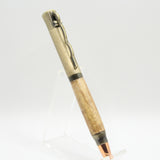 LA-CG Lever Action Ambrosia Maple Pen With Antique Brass Trim