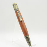 NT-AC Nautical Cedar Twist Pen With Antique Brass Trim