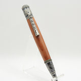 NT-AD Nautical Cedar Twist Pen With Antique Pewter Trim