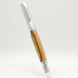 VF-HD Vertex Marblewood Fountain Pen With Satin Chrome Trim