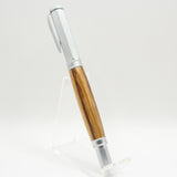 VF-HD Vertex Marblewood Fountain Pen With Satin Chrome Trim