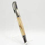 VF-HG Vertex Spalted Maple Fountain Pen With Gun Metal Trim