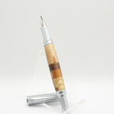 VF-HI Vertex Domestic Remnant Fountain Pen With Satin Chrome Trim