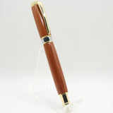 VSF-H Vertex Supreme Fountain Pen Cedar With Chrome and Gold Trim