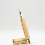 VSF-I Vertex Supreme Fountain Pen Olivewood With Gold Trim