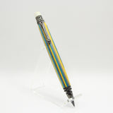 EP-CC Everlasting Pencil (6.0mm) Green and Yellow Laminate With Gun Metal Trim