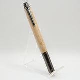 RR-ACI Rollester Curly Maple Rollerball with Gun Metal Trim