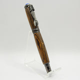 SLM-A Mermaid Bocote Rollerball Pen With Gun Metal Trim