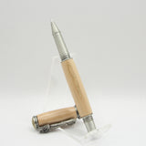 SLM-B Mermaid Pecan Rollerball Pen With Antique Pewter Trim