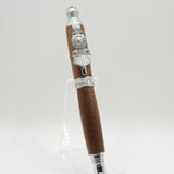 TR-E Train Rollerball Walnut Pen With Chrome Trim