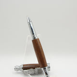 TR-E Train Rollerball Walnut Pen With Chrome Trim
