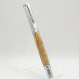 VR-BAF Vertex Ambrosia Maple Rollerball With Satin Chrome Trim