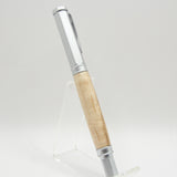 VR-BAF Vertex Ambrosia Maple Rollerball With Satin Chrome Trim