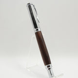 VR-BAI Vertex Bolivian Rosewood Rollerball With Chrome Trim