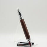 VR-BAI Vertex Bolivian Rosewood Rollerball With Chrome Trim