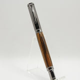 VR-BBA Vertex Bocote Rollerball With Gun Metal Trim