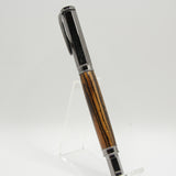 VR-BBA Vertex Bocote Rollerball With Gun Metal Trim
