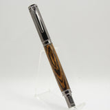 VR-BBB Vertex Bocote Rollerball With Gun Metal Trim