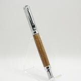 VR-BBE Vertex Teak Rollerball With Chrome Trim