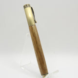 MR-BD Magnetic Rollerball Teak With Antique Brass Trim