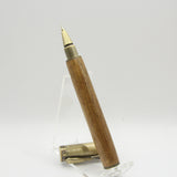 MR-BD Magnetic Rollerball Teak With Antique Brass Trim