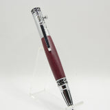 GS-FA Gear Shift Purpleheart Pen With Chrome Trim
