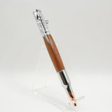 B-EED Bolt Action Sapele Pen With Chrome Trim