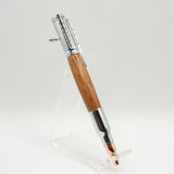 B-EED Bolt Action Sapele Pen With Chrome Trim