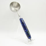 CE-BDC Coffee Scoop (2TBS) Blue Acrylic With Chrome Trim