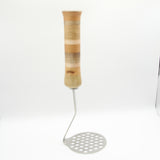 PM-G Potato Masher Domestic Hardwoods With Stainless Steel