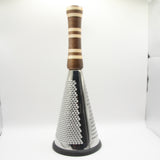 KG-CF Cone 3 in 1 Grater Maple and Walnut Handle
