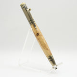T-GI Bolt Action Tec Dogwood Pen With Antique Brass Trim