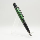 G-HH Gatsby Black and Green Laminate Twist Pen With Gun Metal Trim