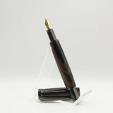HMF-F Hexagon Magnetic Fountain African Blackwood With Gun Metal Trim