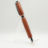 HMR-AB Hexagon Magnetic Rollerball Cedar With Chrome/Copper Trim