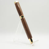 HMR-AD Hexagon Magnetic Rollerball Walnut With Chrome/Copper Trim