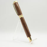 HMR-AD Hexagon Magnetic Rollerball Walnut With Chrome/Copper Trim