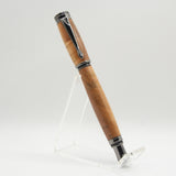 ER-BI Executive Rollerball Segmented End grain Cherry With Gun Metal Trim