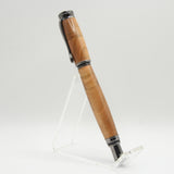ER-BI Executive Rollerball Segmented End grain Cherry With Gun Metal Trim