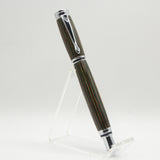 EF-H Executive Fountain Pen Multi-Colored Laminate  With Chrome Trim