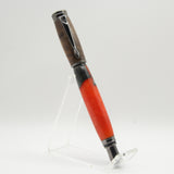 EF-I Executive Fountain Pen Walnut and Hybrid Acrylic  With Gun Metal Trim